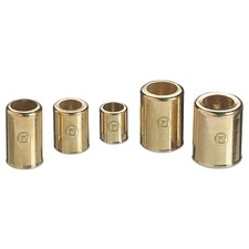 Brass Hose Ferrules, 0.5 in I.D. Western Enterprises 624 698944071141