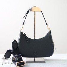 Tory Burch Thea Convertible Leather Crossbody in Black NWT