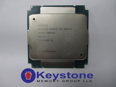 LOT OF 10 -Intel XEON E5-2697V3 SR1XF 2.6GHz 14-Core 35MB Processor *km