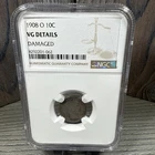 1908-O Barber Dime 10C VG details NGC Certified