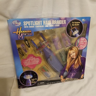 Hannah Montana Spotlight Hair Braider Set Vintage Sealed In Box..Read Desc.