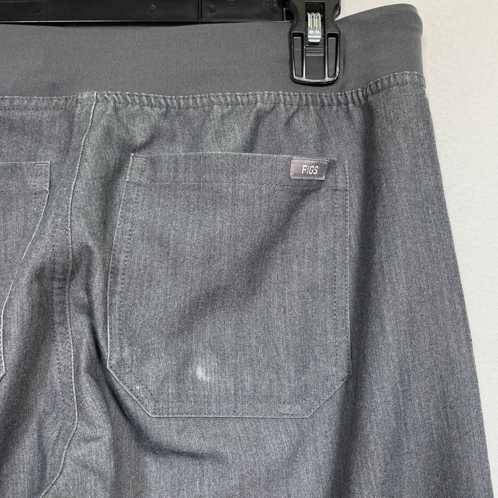 FIGS Livingston Basic Teal Drawstring Straight Le… - image 7