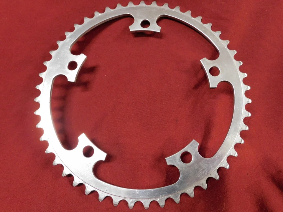 Customized 1970's Campagnolo #753 Nuovo Record Chainring 49 tooth x 144 mm BCD - Image 3 of 3