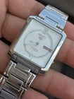 Rare Seiko 5 Automatic Tank Shape 4227-00V0 White Dial Vintage Mens Watch Japan