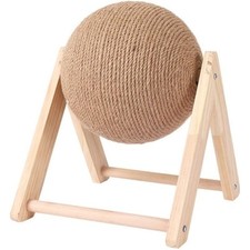Pet Cat Scratching Ball Kitten Sisal Rope Grinding Paws Claw Interactive Pet Toy