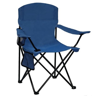 Folding Camping Chair with Cup Holder & Side Storage Bag 300lbs Capacity Ligh...