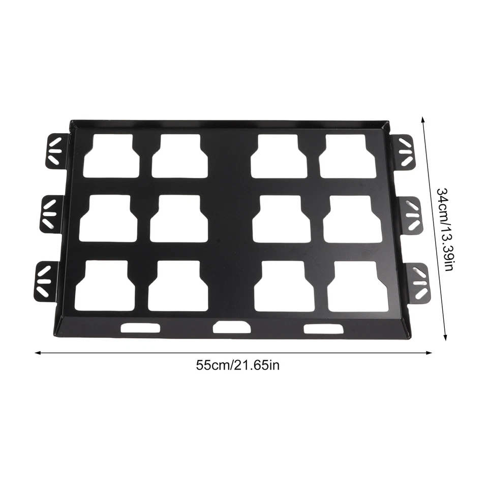 2 Pack Heavy-Duty Stainless Steel Tool Box Mount For QIGN - Image 3 of 4