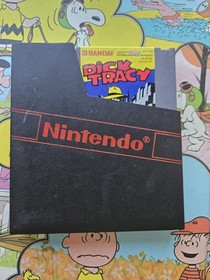 Dick Tracy Nes Nintendo Game Cartridge Working Beat Em Up Top Down Driver Puzzle