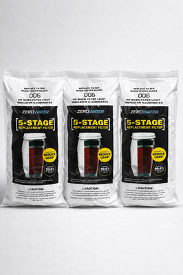 NEW Zero Water 5 Stage Advanced Filtration Replacement Water Filter- Choose Pack