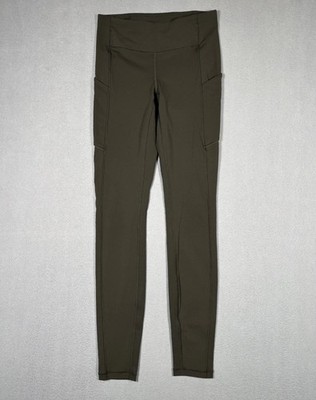 Lululemon Speed Up Tight *Full On Luxtreme Womens 4 Brown 28  Leggings