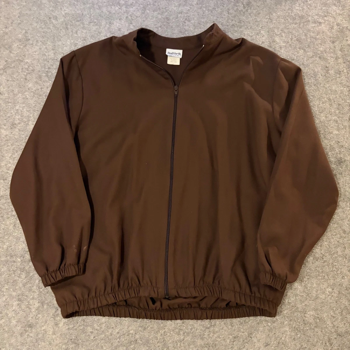  ブラウン ジップアップジャケット BonWorth Regular Size Coats, Jackets & Vests for Women for sale | eBay