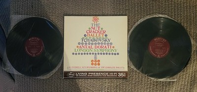 DORATI/LSO TCHAIKOVSKY NUTCRACKER MERCURY SR2-9013 X2 STUNNING VINYL  SET NM/NM