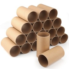 20 Pack Craft Rolls Brown Cardboard Tubes Crafting 2.04 x 3.9inch, brown
