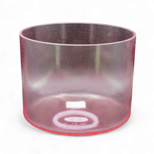 Crystal Tones 8" Pink Aura Gold Quartz Crystal Singing Bowl (E4+20)