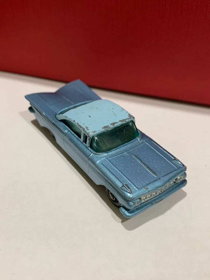 Vintage Matchbox Chevrolet Impala By Lesney Multicolor №57 Black Wheel Diecast - Image 3 of 4