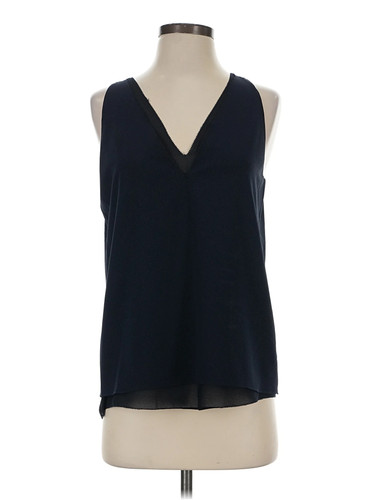 Cooper & Ella Women Blue Sleeveless Blouse S