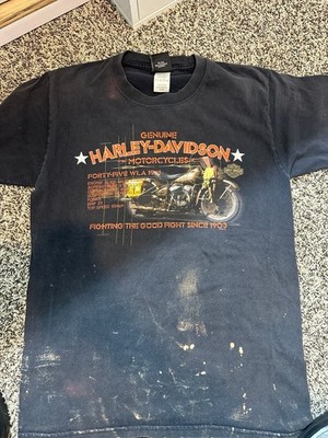Harley-Davidson Forty-Five WLA 1941 Kansas City MO Graphic T-Shirt Size Medium