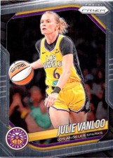 2025 Panini Prizm WNBA Julie Vanloo #132 Los Angeles Sparks