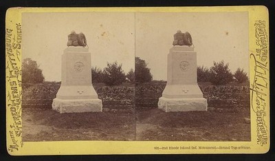 Photo:2nd Rhode Island Inf. Monument, Round Top Avenue