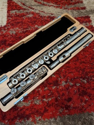 Pro Gemeinhardt Open-Hole Flute M3SS Solid Sterling Silver Low B Needs Overhaul