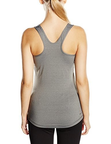 Nike Donna Pro Tank Carbon Heather/Nero Tank Top XL - Foto 2 di 8