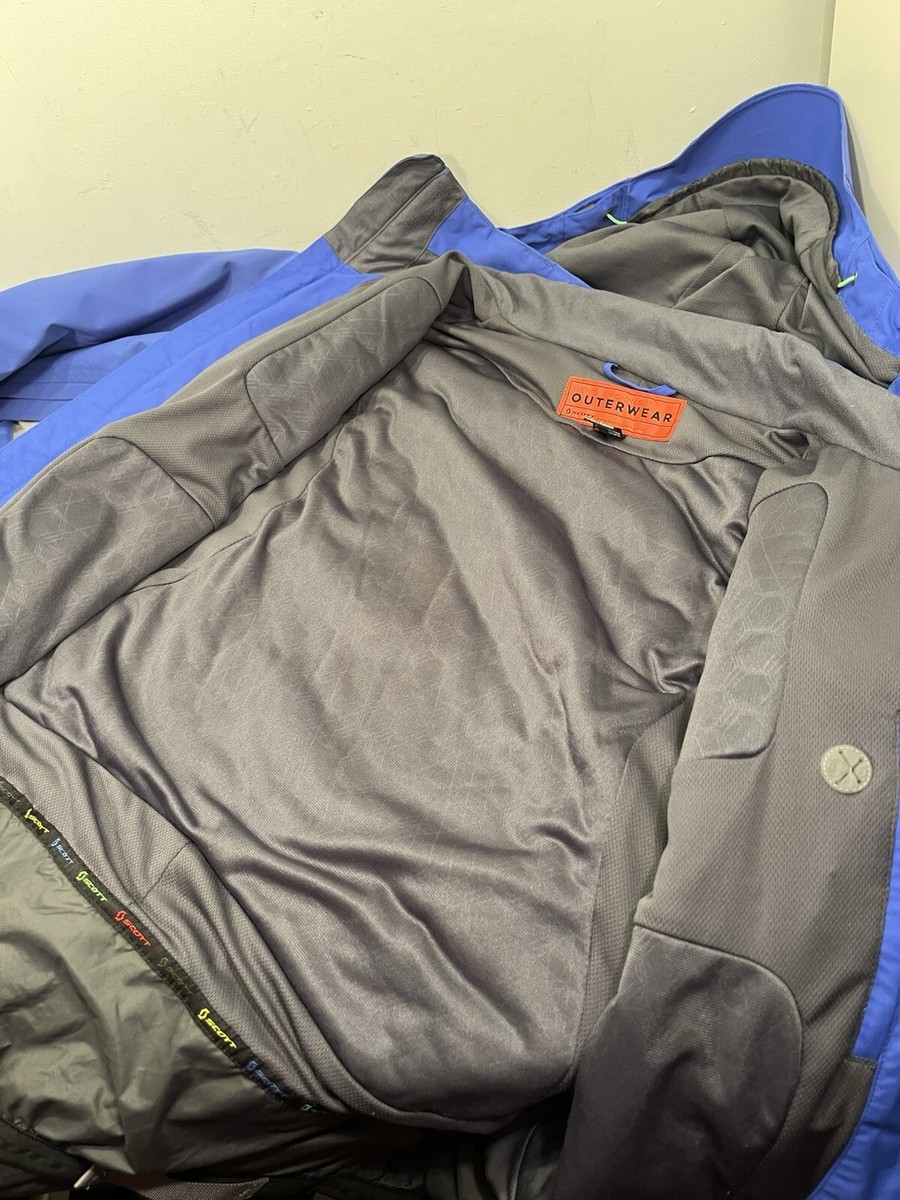 Veste De Ski Scott Gore-Tex Homme Taille L Violet/bleu - Occasion Très Bon état