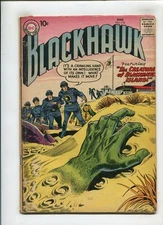 BLACKHAWK #115 (3.0) CREATURE OF BLACKHAWK ISLAND!! 1957