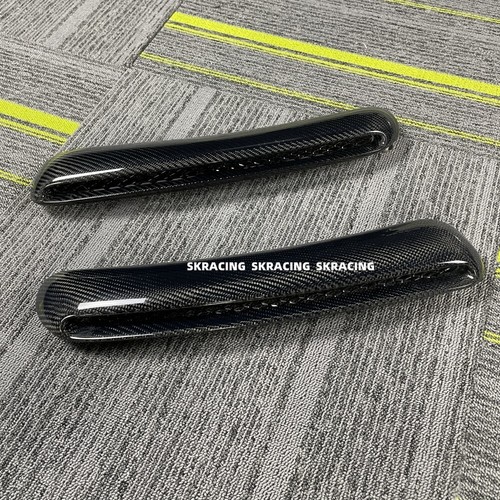 For 02-06 Mini Cooper S MK1 R53 Carbon Fiber Front Hood Bonnet Panel Cover Trim - Imagen 4 de 9
