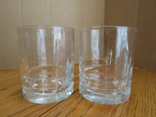 Heavy Cut Glass Scotch Whiskey Tumblers Rock Glasses Buchanan’s Scotland
