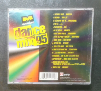 Muchmusic Dance Mix '95 by Various (CD, 1995, Quality Music) | eBay