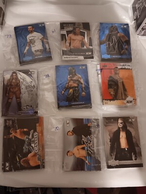 Random AEW Card Lot! 10 Card Packs! Base And Special Cards! Read Description!