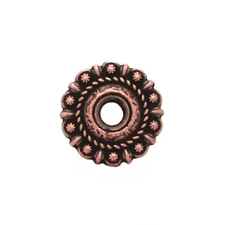 Rope And Berry Bezel Concho in Antique Copper 3/4" 7785-133