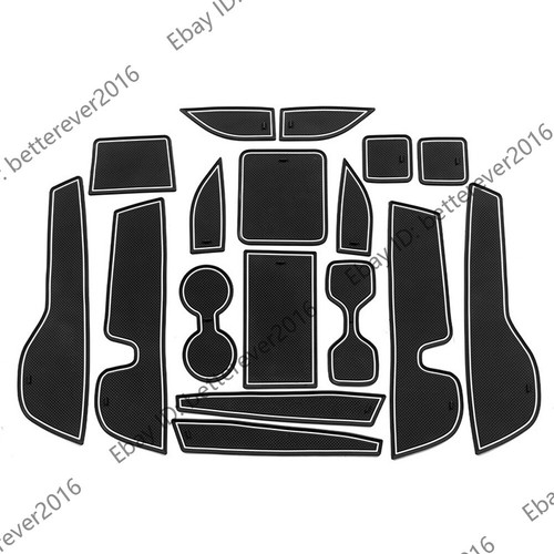 For Mitsubishi Outlander 2022-2024 Non-Slip Gate Slot Mat Accessories Cup Pad - Bild 10 von 16