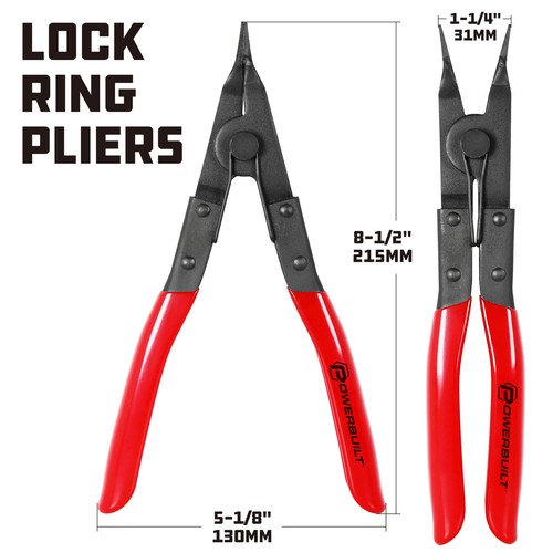 Powerbuilt Internal Snap Ring Pliers 648633 eBay
