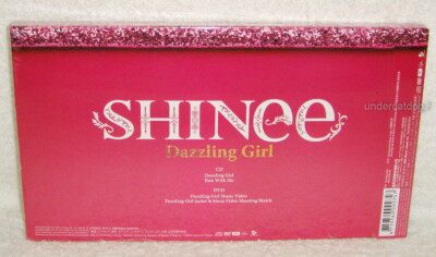 Japan SHINee Dazzling Girl Taiwan CD DVD W/box 11 Card Jonghyun