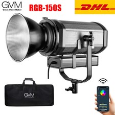 GVM RGB-150S 150W LED Video Light 3200K-5600K Bowens Mount Photography Lighting