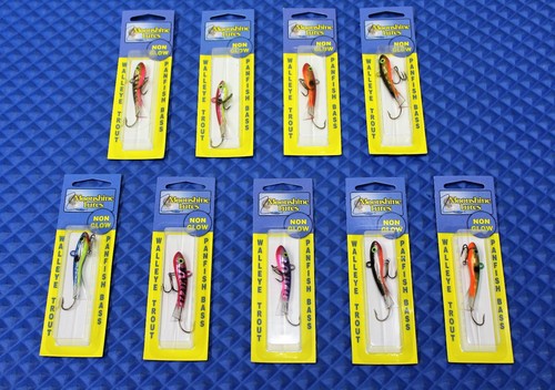 Moonshine Lure Non Glow Holographic Shiver SIZE 1 Choose Your Color! - 第 1/12 張圖片