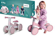 Roue enfant LIONELO VILLY pour 12-36 mois jusqu'à 30 kg vélo d'apprentissage