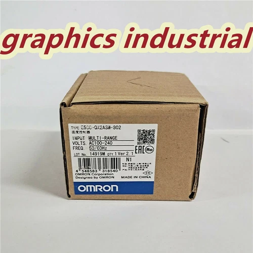 Genuine Omron Temperature Controller E5CC-QX2ASM-802 100-240VAC Brand New
