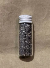 Authentic Iwo Jima Volcanic Sand 15 ML Vial Rare USMC Military Collectible