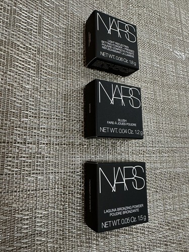Nars Blush Behave 1,2g & Bronzer Laguna 1,2g, Translucent Crystal 1,2g Mini Size - 第 5/8 張圖片