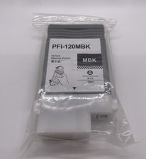 PFI-120MBK 130ml Matte Black Ink Cartridge Replacement for Canon