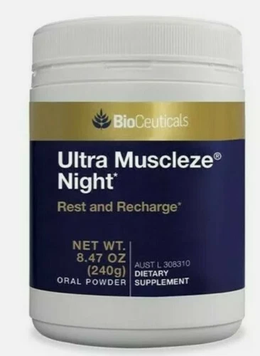 Bioceuticals Ultra Muscleze Night Powder 240g OzHealthExperts
