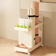 storage Rack Gym Equipment Storage Rack for Yoga Mat Yoga Ball Dumbbells Kettl