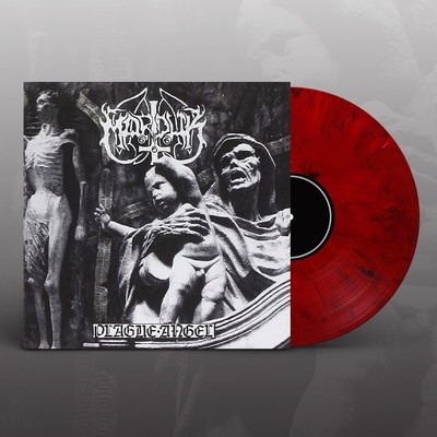 MARDUK - Plague Angel RED MARBLE VINYL LP