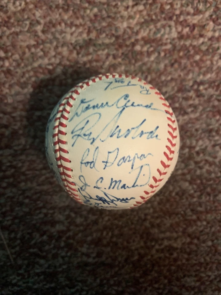 1969 New York Mets WS Champs Team Signed Baseball Tom Seaver Nolan Ryan 147/200 - Image 3 of 4