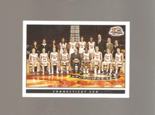 connecticut sun team   2006 wnba base card,mike thibault, coach #92