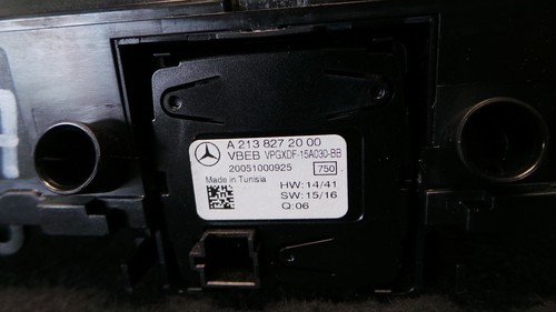 AL-47 * Mercedes-Benz W213 E-Klasse Bedienelement Navi Radio Media - A2059056411 - Bild 4 von 6