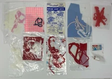 1972 NOS Coat & Clarks Sew Simple Doll Babyland Luxury Layette Sewing Kit 