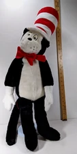 Cat in The Hat Plush Vintage 1995 Macy's Stuffed Animal Large 30” Dr Seuss EUC